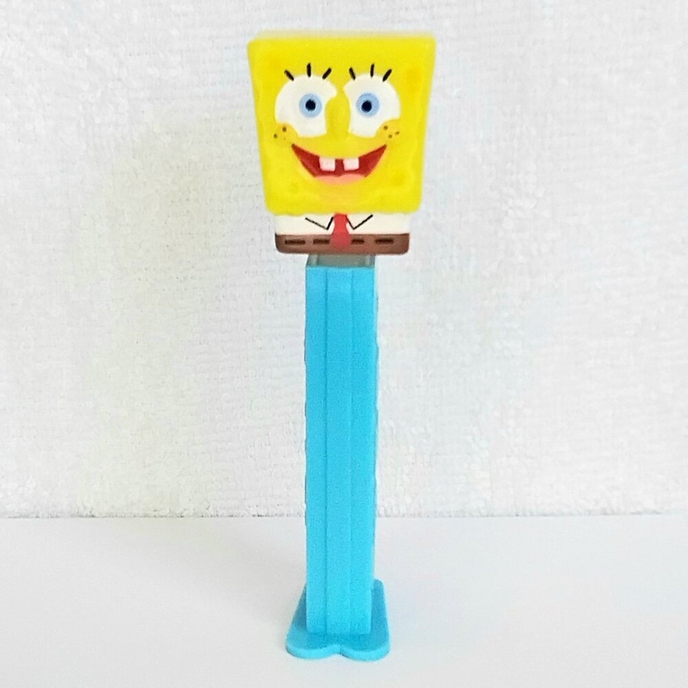 4/$20 NM/M Nickelodeon Sponge Bob on Blue PEZ Dispenser!!
